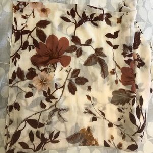 H&M Fall Floral Scarf